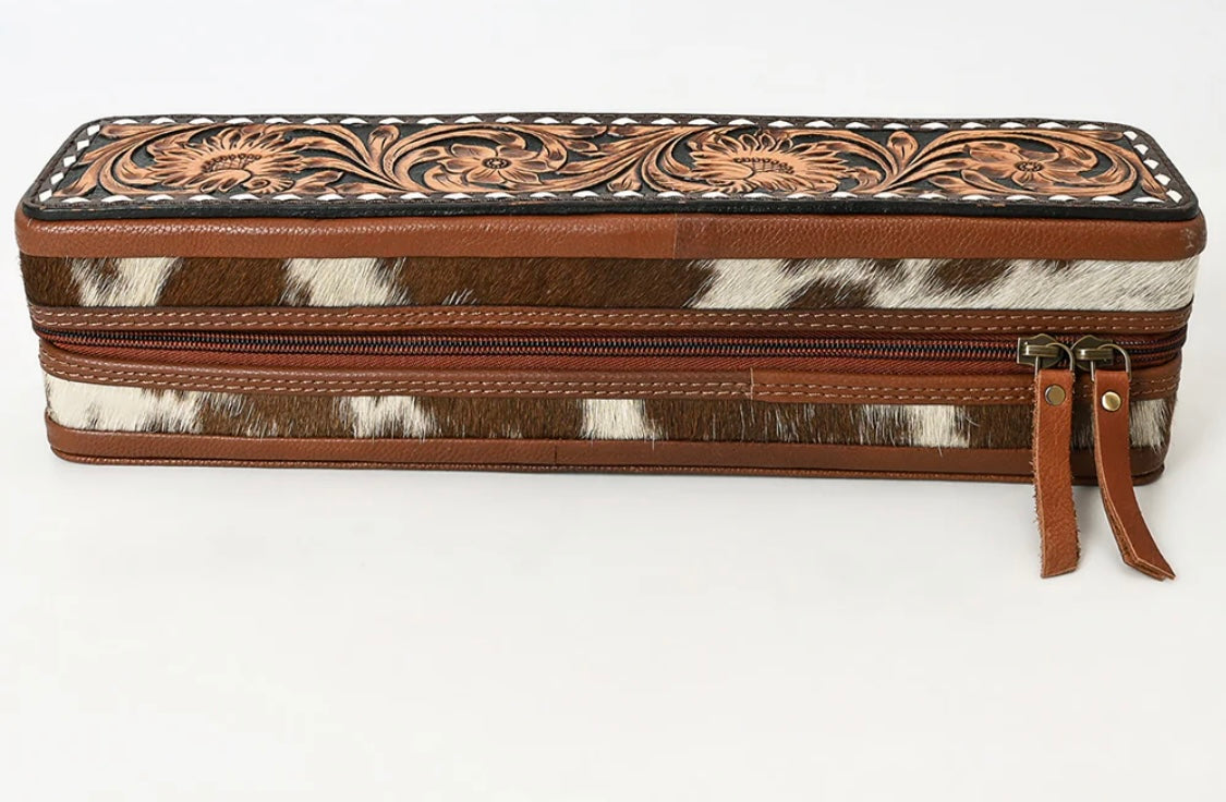 Cowhide Hair Tool Case